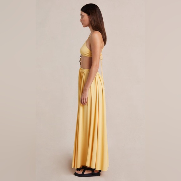 Bec & Bridge Soleil Maxi Dress in Straw - Picture 3 of 4